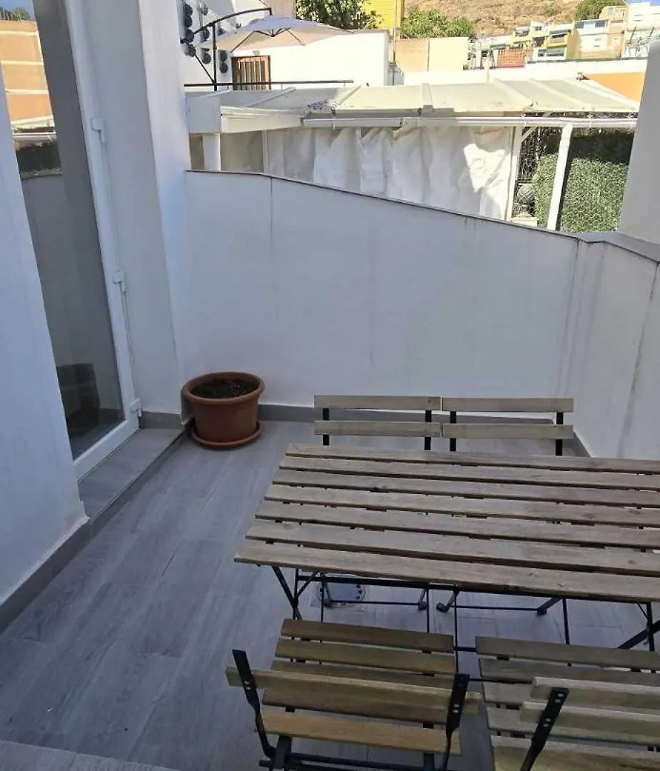 Piso Con Terraza Cerca Del Castillo Gibralfaro Malaga